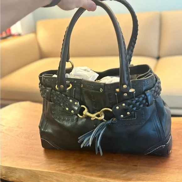 バッグ Rare Vintage Coach Legacy Zip Bag gray Vintage Coach Small Legacy Zip Style 9997 in Gray With